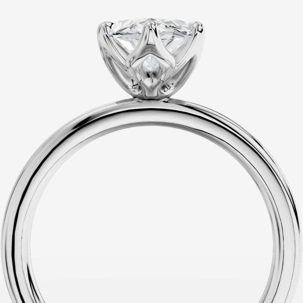 Istanbul Bague solitaire avec diamant de laboratoire taille marquise