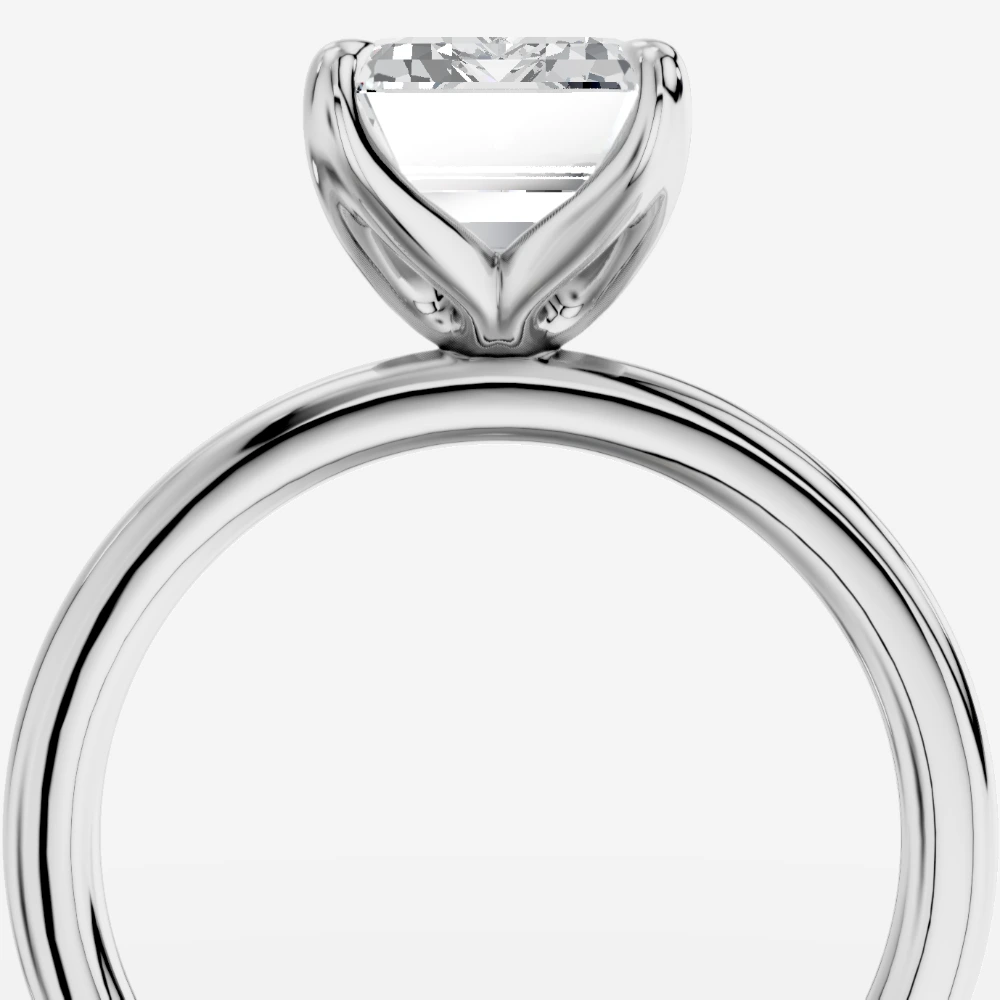 Istanbul Emerald-Cut Lab-Grown Diamond Solitaire Ring