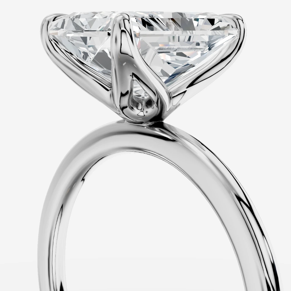 Istanbul Radiant-Cut Lab-Grown Diamond Solitaire Ring alternate view