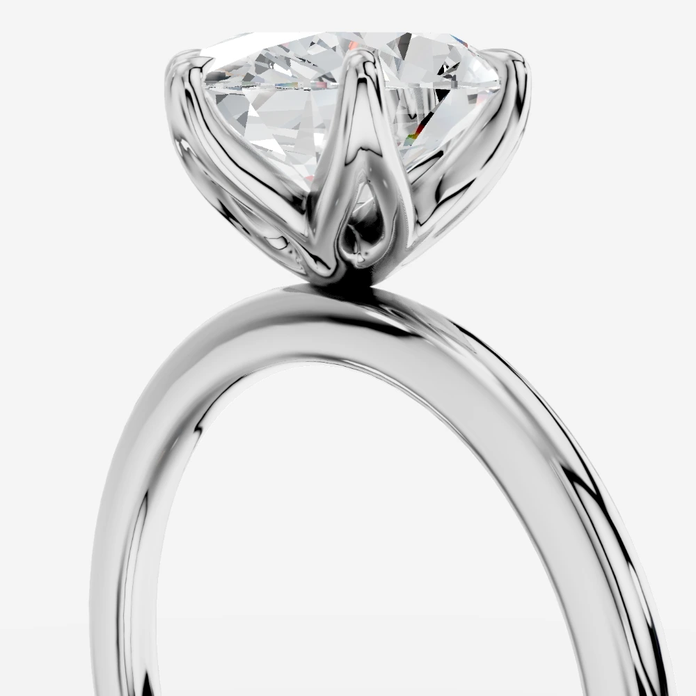 Paris Oval-Cut Lab-Grown Diamond Solitaire Ring alternate view