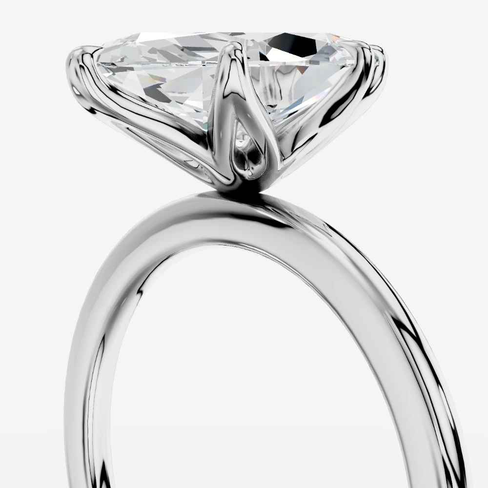 Paris Marquise-Cut Lab-Grown Diamond Solitaire Ring alternate view