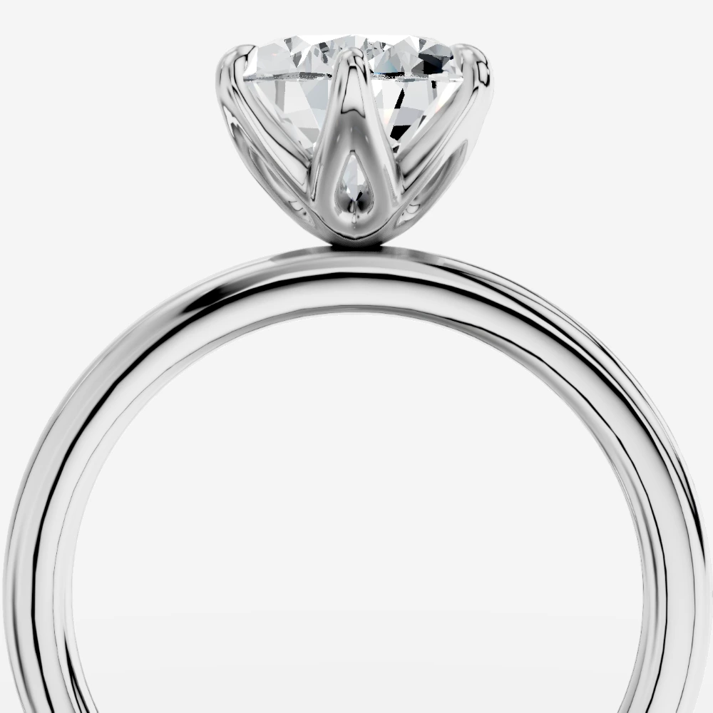 Paris Anello solitario con diamante da laboratorio taglio pera