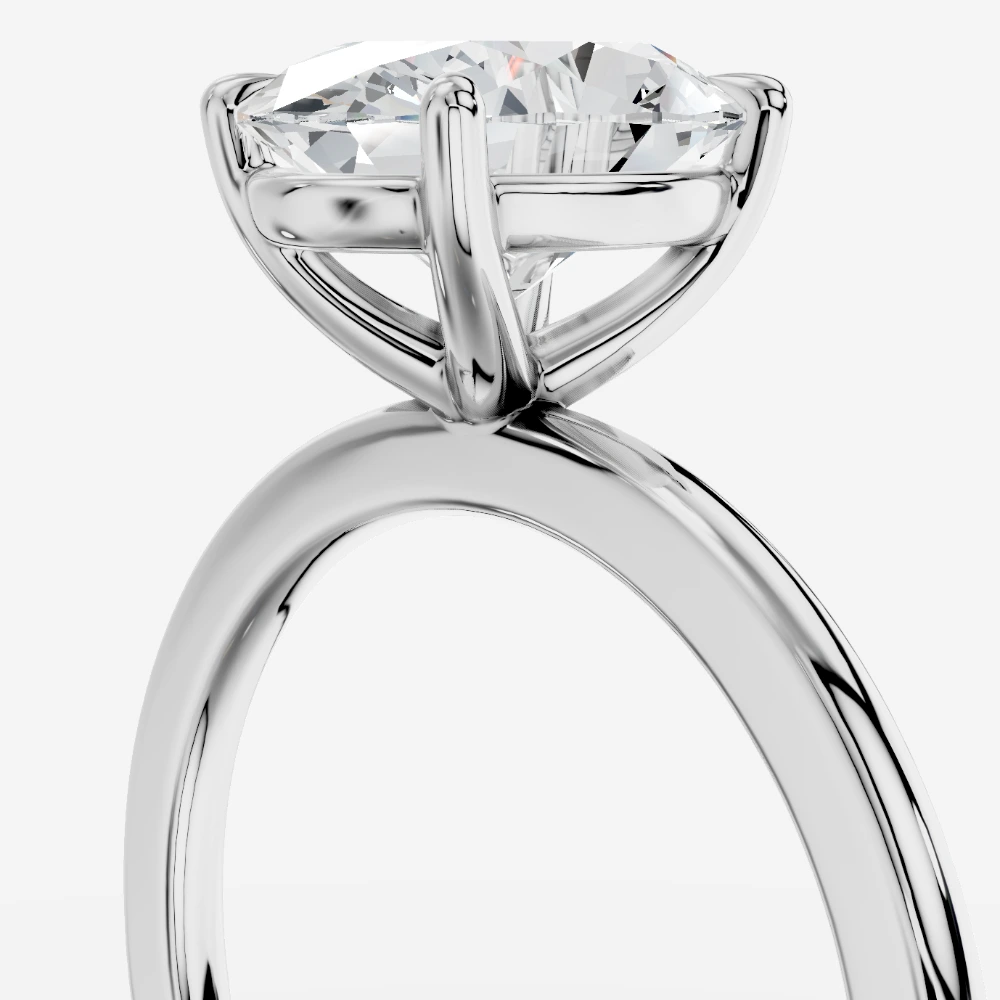 Madrid Oval-Cut Lab-Grown Diamond Solitaire Ring alternate view