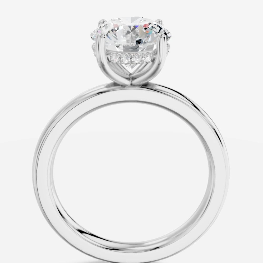 Leila Solitærring med laboratoriedyrket diamant