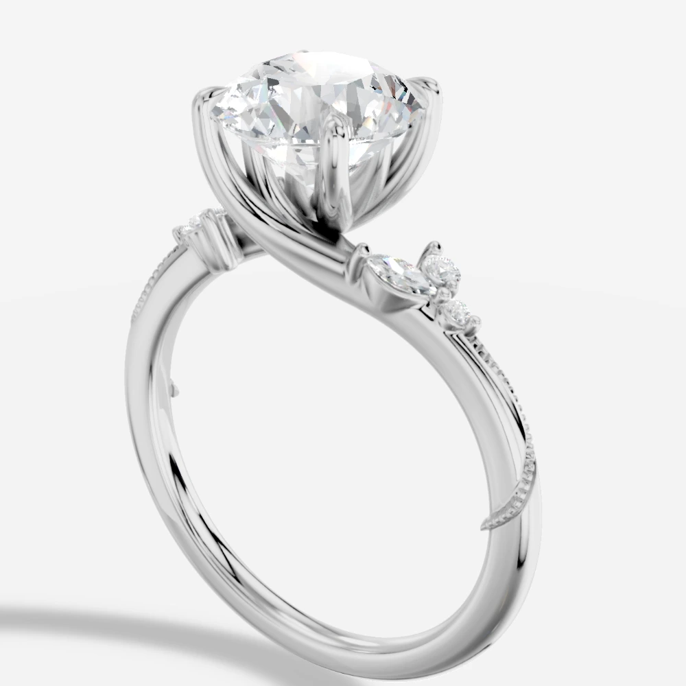 Lov3 Ring med labbodlad diamant